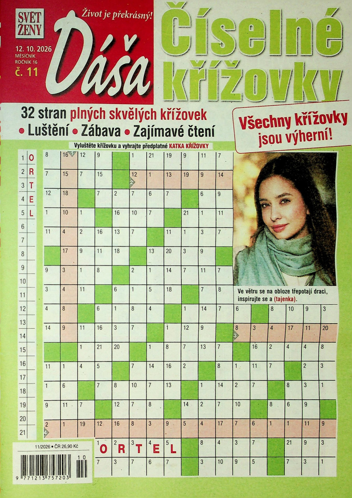 Dáša - číselné křížovky (11/26)