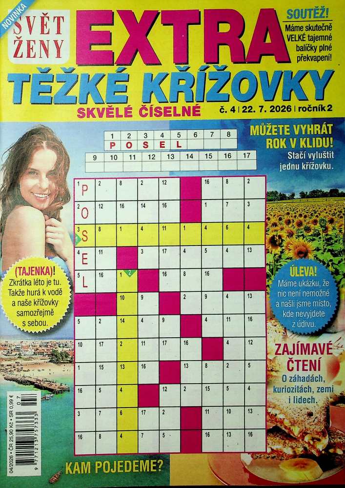 SŽ EXTRA TĚŽKÉ KŘÍŽOVKY (4/26)