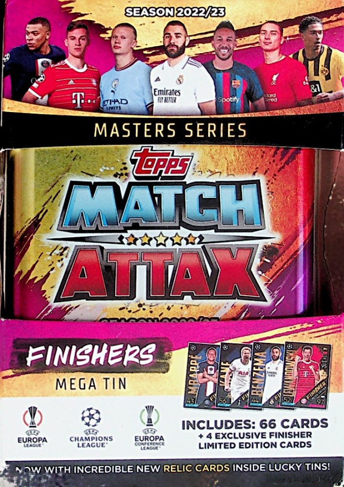 CH.LEAGUE MEGA TIN-MATCH ATTAX CH.LEAGUE MEGA TIN-MATCH ATTAX