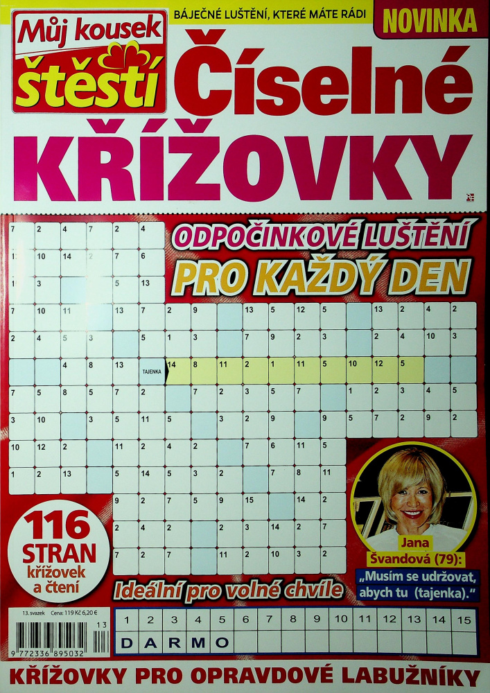 Kříž.MKŠ-Číselné křížovky