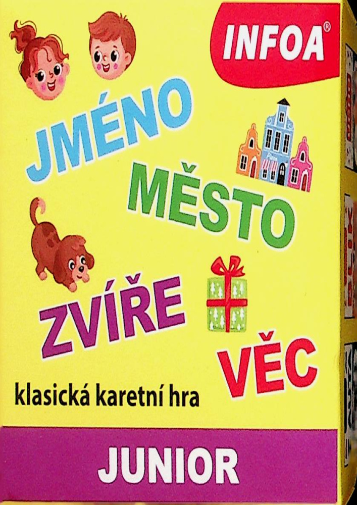 KARETNÍ HRA JMÉNO,MĚSTO JUNIOR