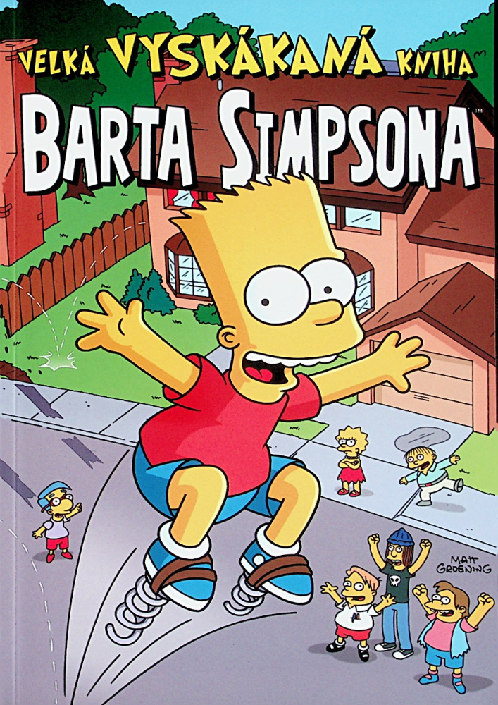 Velká vys. kniha Barta Simps. Velká vys. kniha Barta Simps.