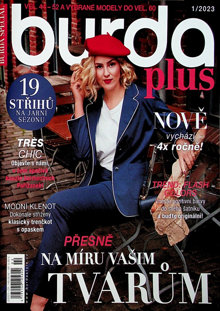 Burda plus pro plnoštíhlé Burda plus pro plnoštíhlé