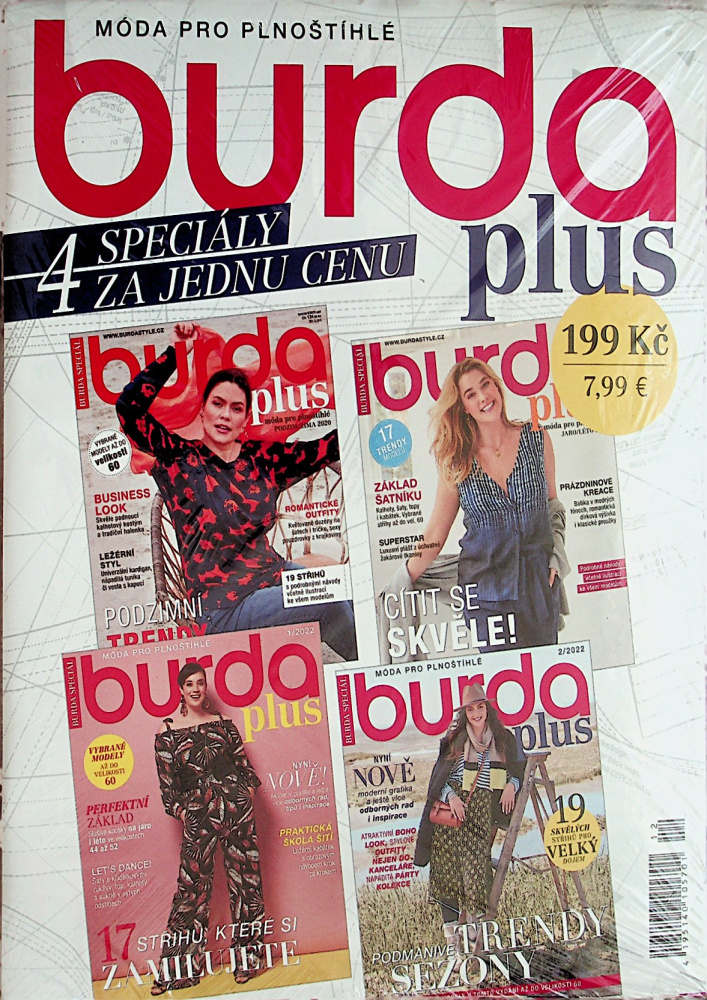 BAL. BURDA PLUS pro plnoštíhlé BAL. BURDA PLUS pro plnoštíhlé