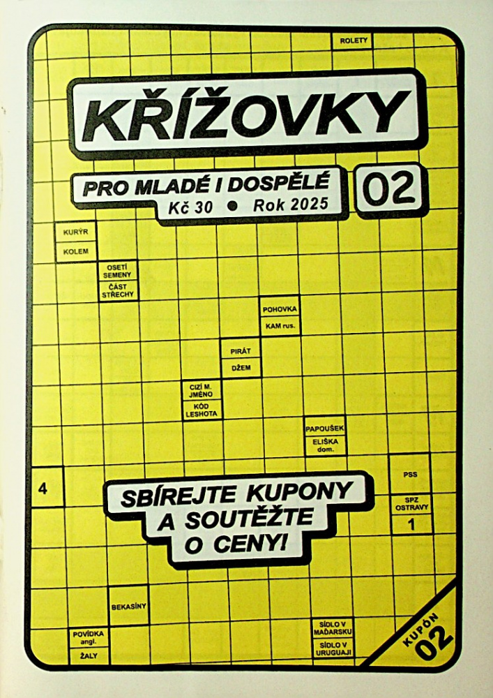 Křížovky pro mladé i dospělé (2/25)