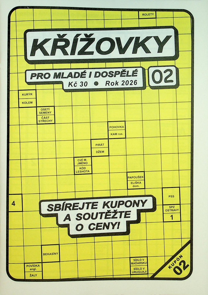 Křížovky pro mladé i dospělé (2/26)