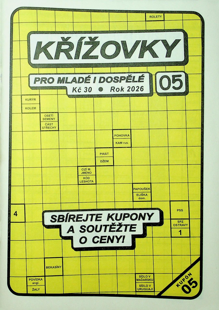 Křížovky pro mladé i dospělé (5/26)