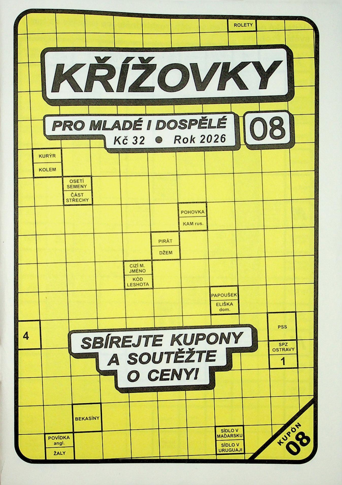 Křížovky pro mladé i dospělé