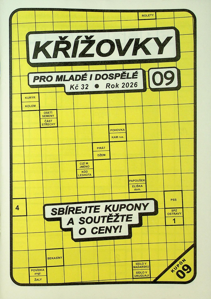 Křížovky pro mladé i dospělé