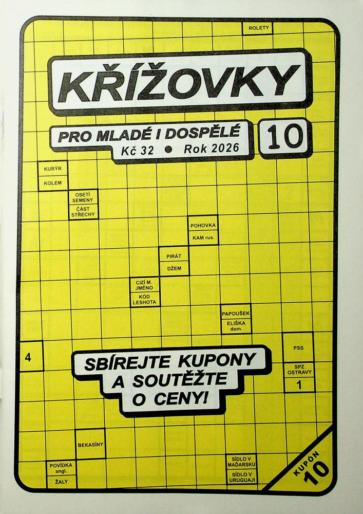 Křížovky pro mladé i dospělé