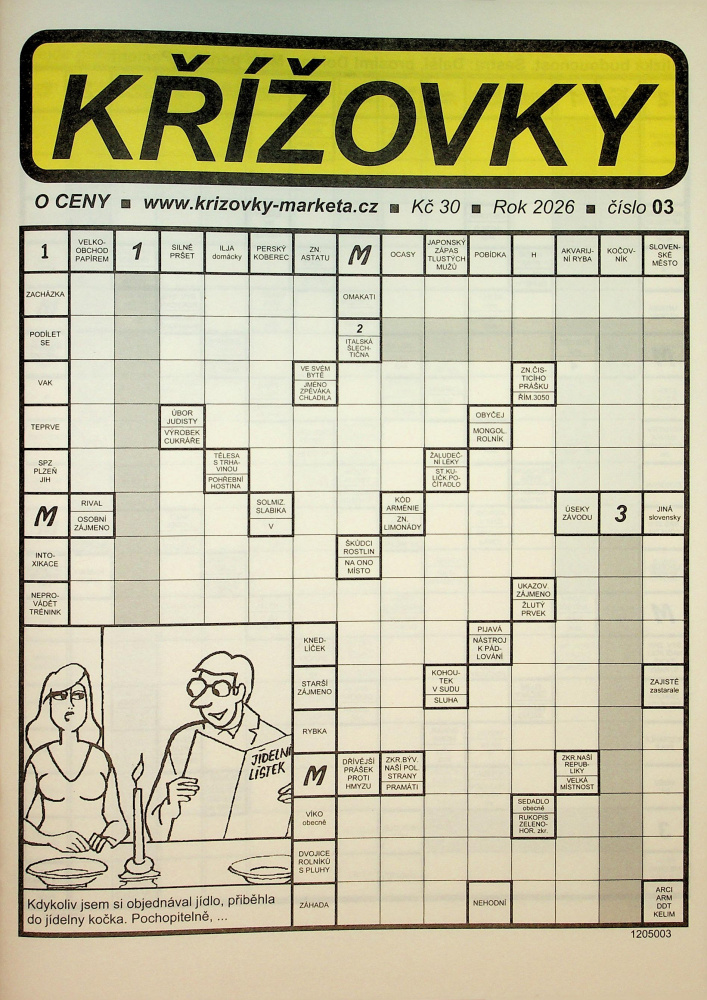 Křížovky o ceny (3/26)