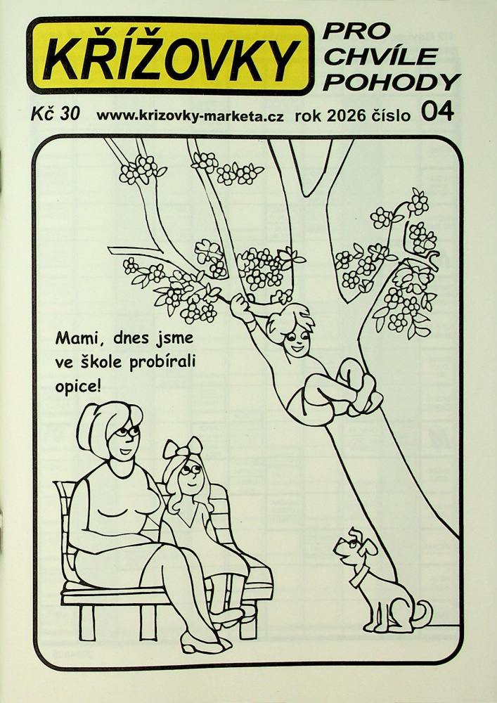 Křížovky pro chvíle pohody