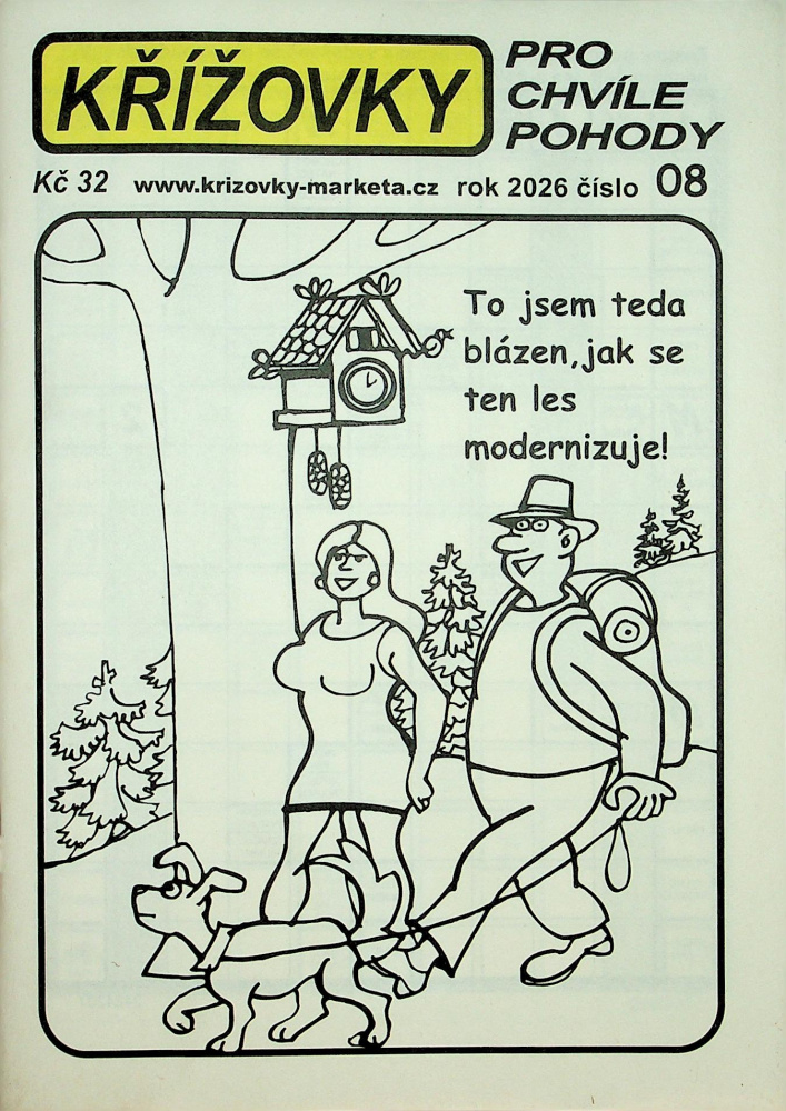 Křížovky pro chvíle pohody
