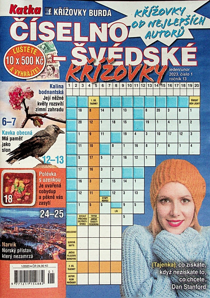 Číselno-švédské křížovkřížovky (1/23)