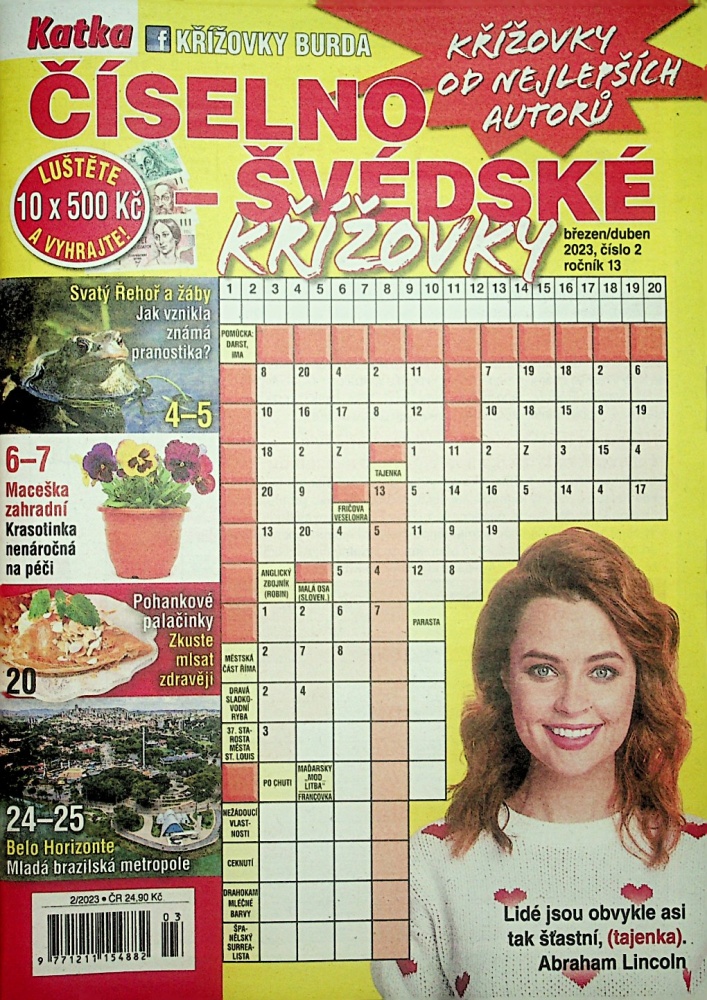 Číselno-švédské křížovkřížovky (2/23)