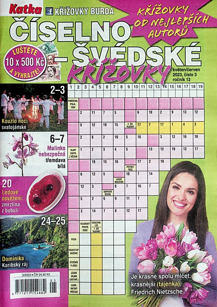 Číselno-švédské křížovkřížovky (3/23)