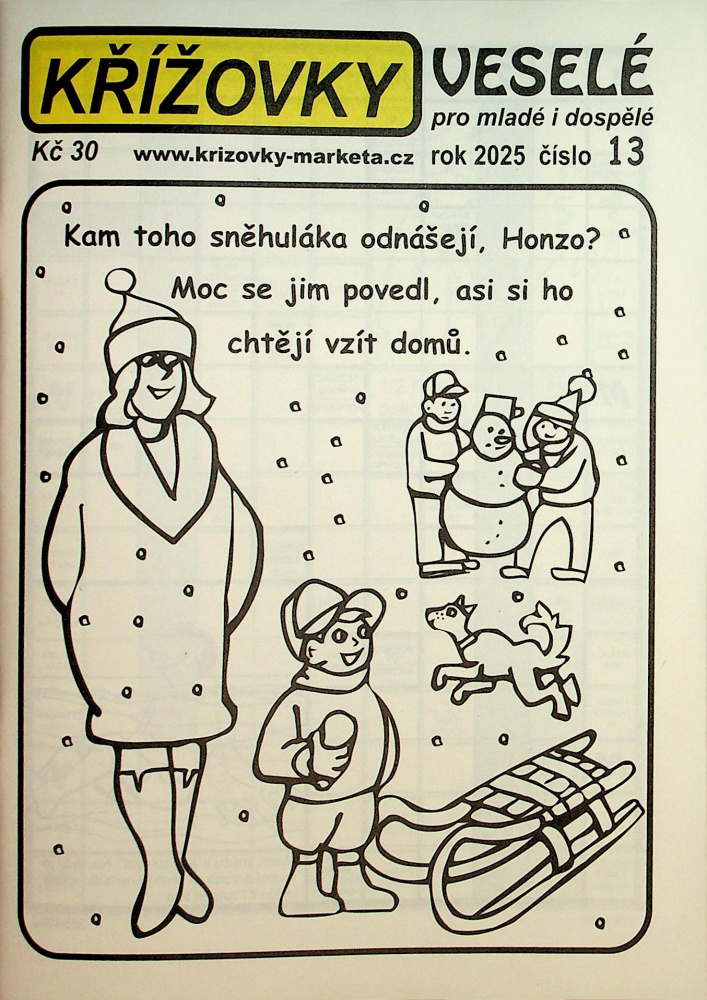 Křížovky veselé pro mladé i... (13/25)