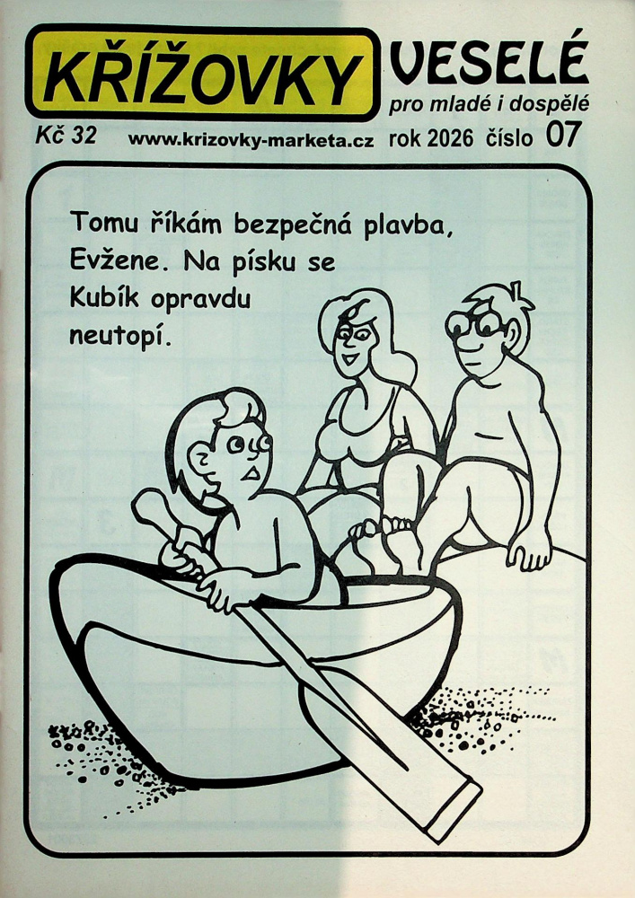 Křížovky veselé pro mladé i... (7/26)
