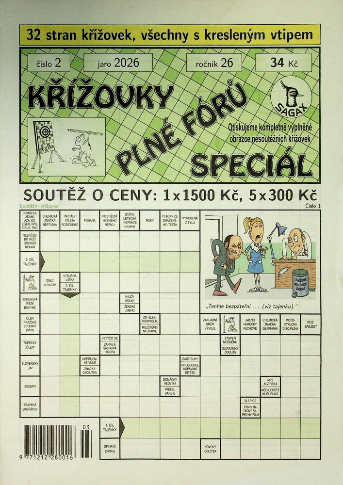 Křížovky plné fórů speciál
