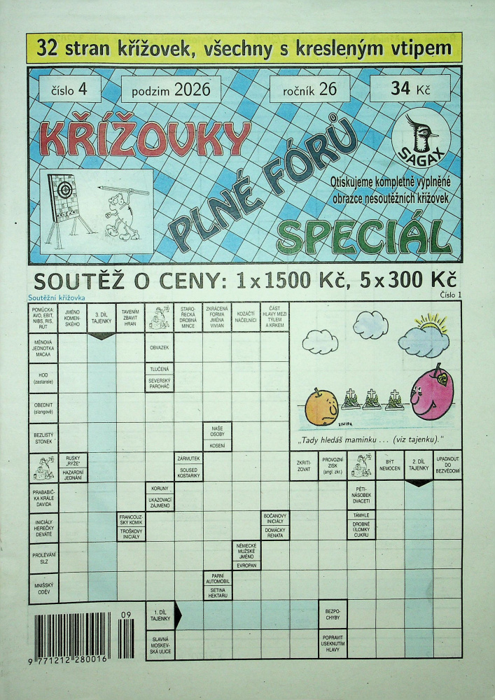 Křížovky plné fórů speciál