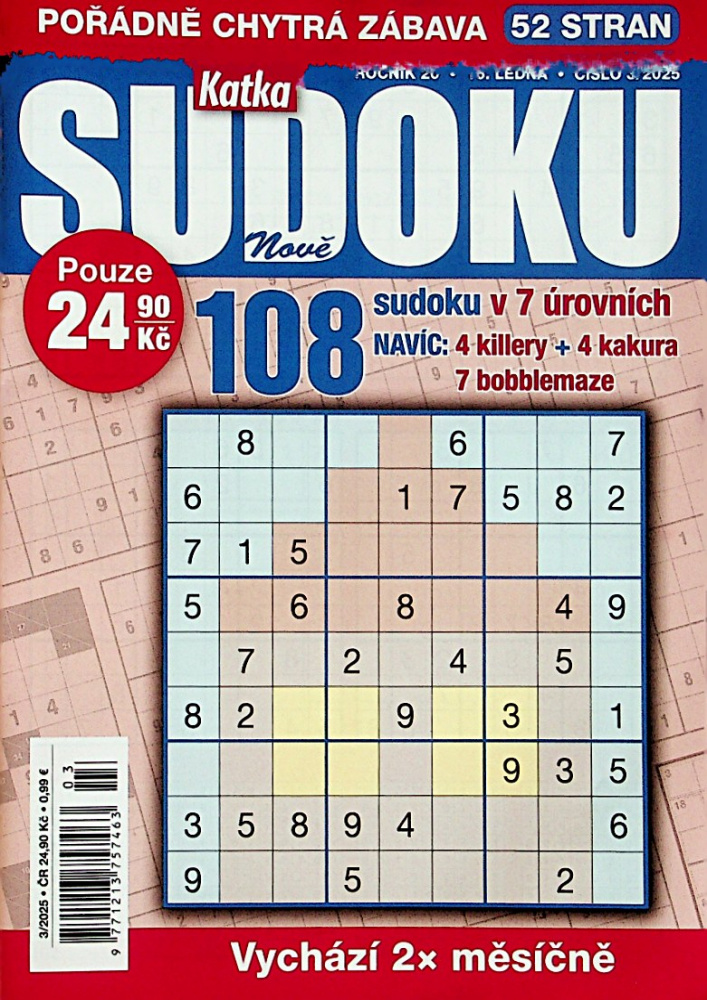 Katka SUDOKU - křížovky (3/25)