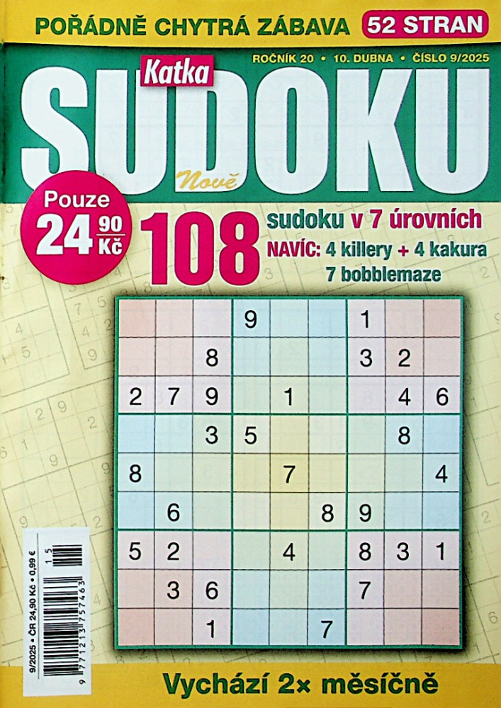 Katka SUDOKU - křížovky (9/25)