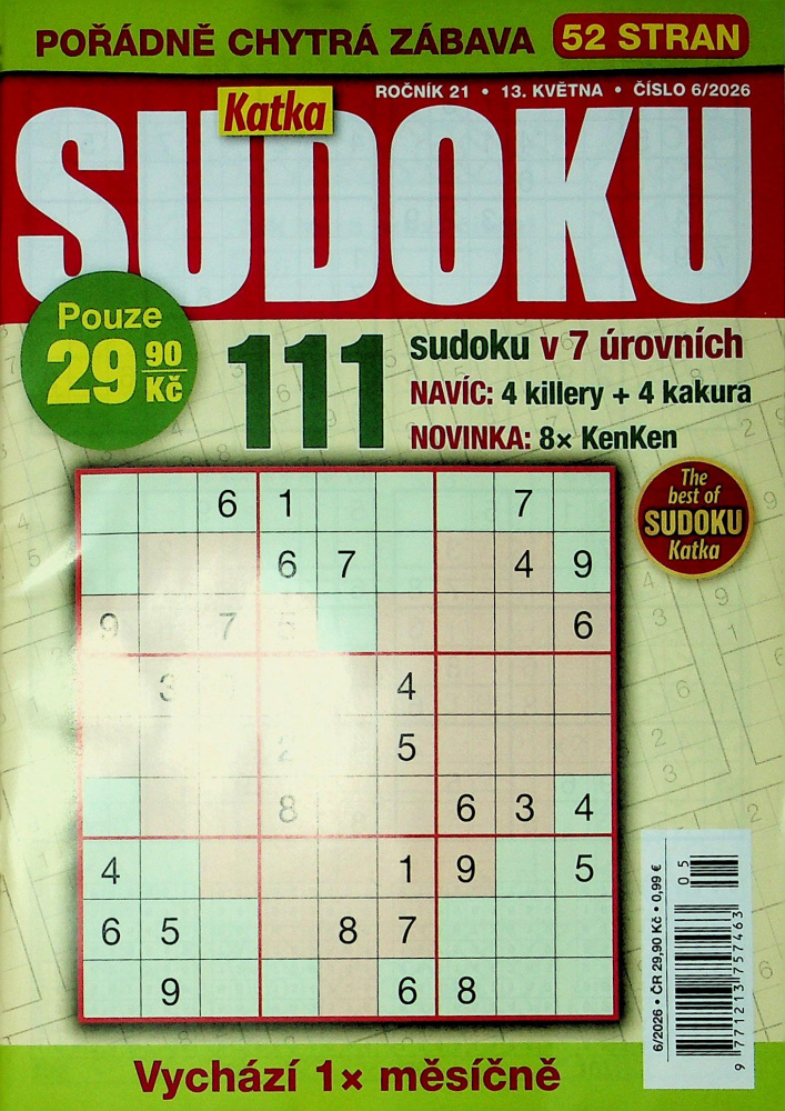 Katka SUDOKU - křížovky (6/26)