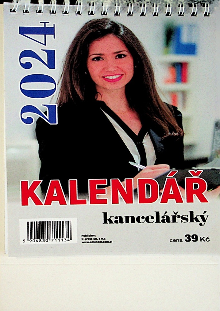 Kancelářský kalendář A5 (2024-)