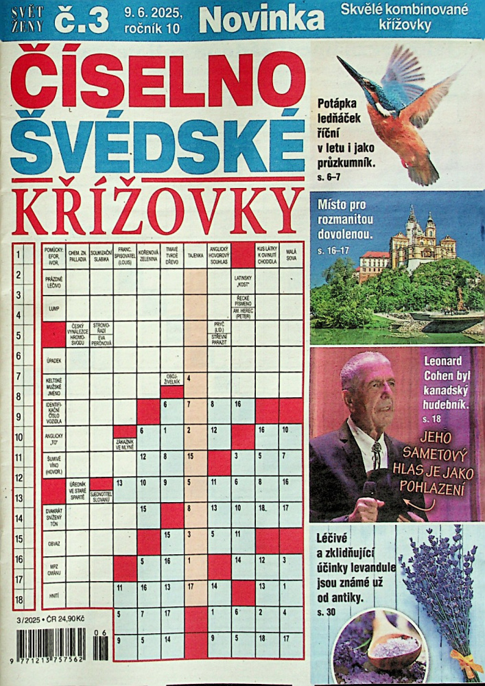 SŽ Číselno-Švédské křížovky SŽ Číselno-Švédské křížovky