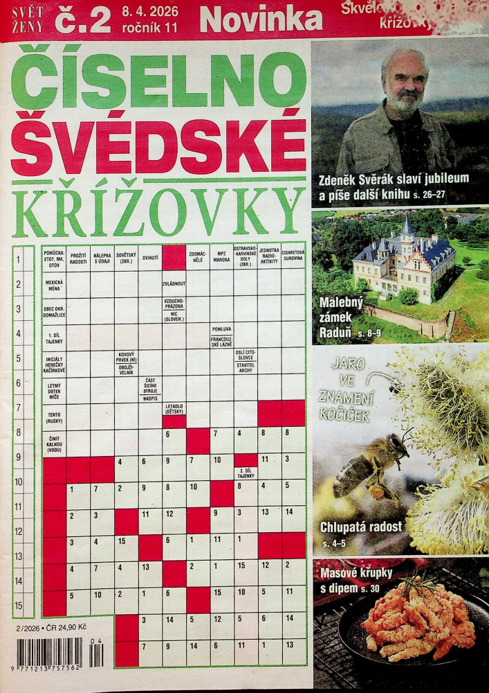 SŽ Číselno-Švédské křížovky