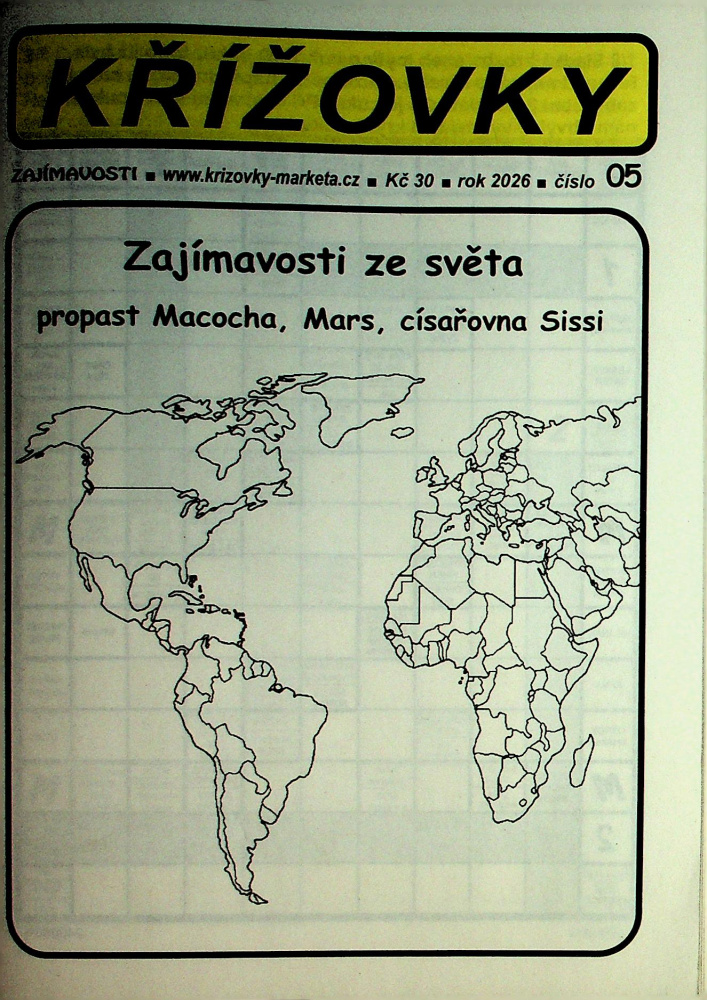 Křížovky zajímavosti