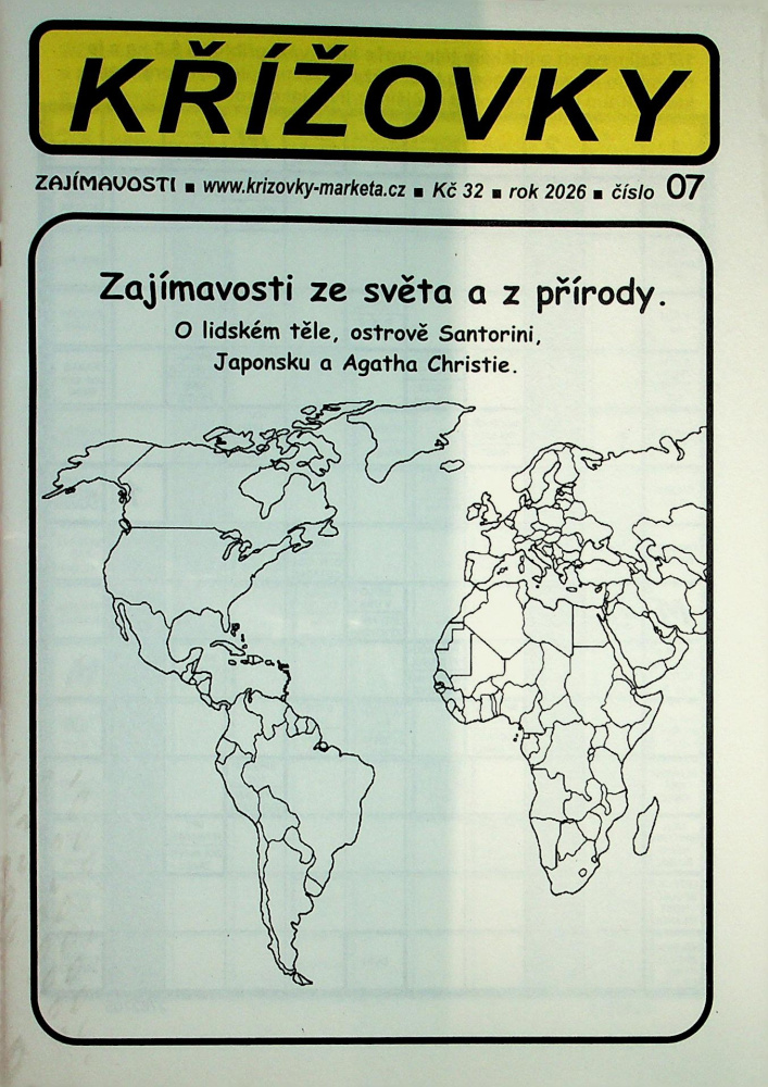 Křížovky zajímavosti (7/26)