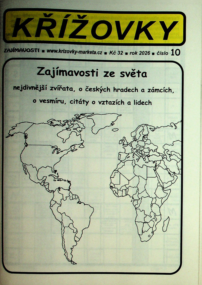Křížovky zajímavosti