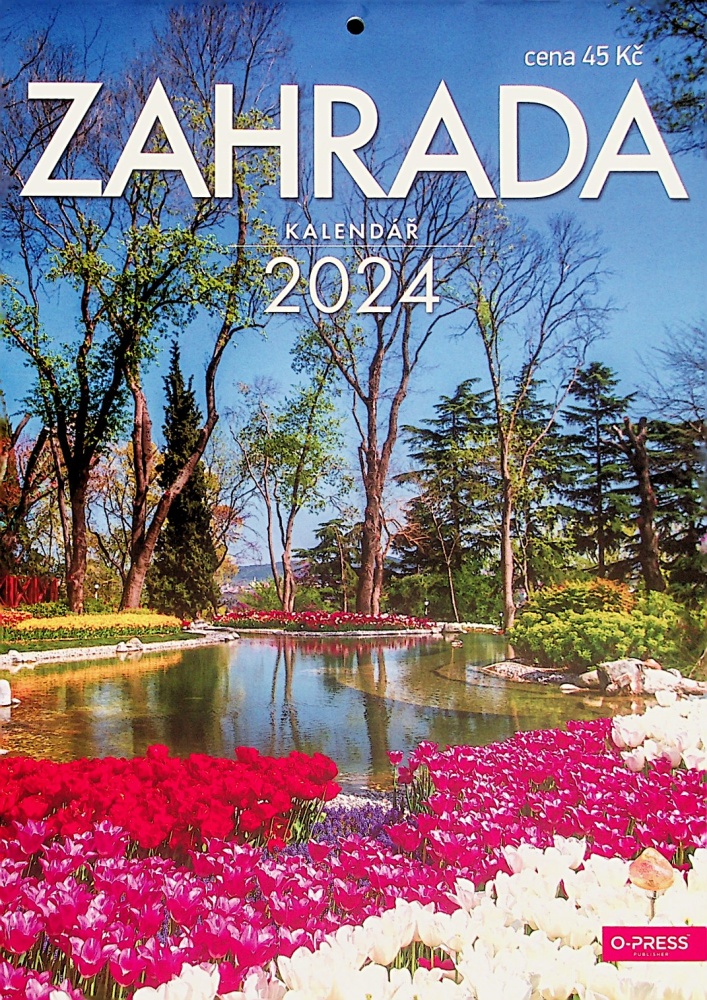 Kalendář zahrada A4 (2024)