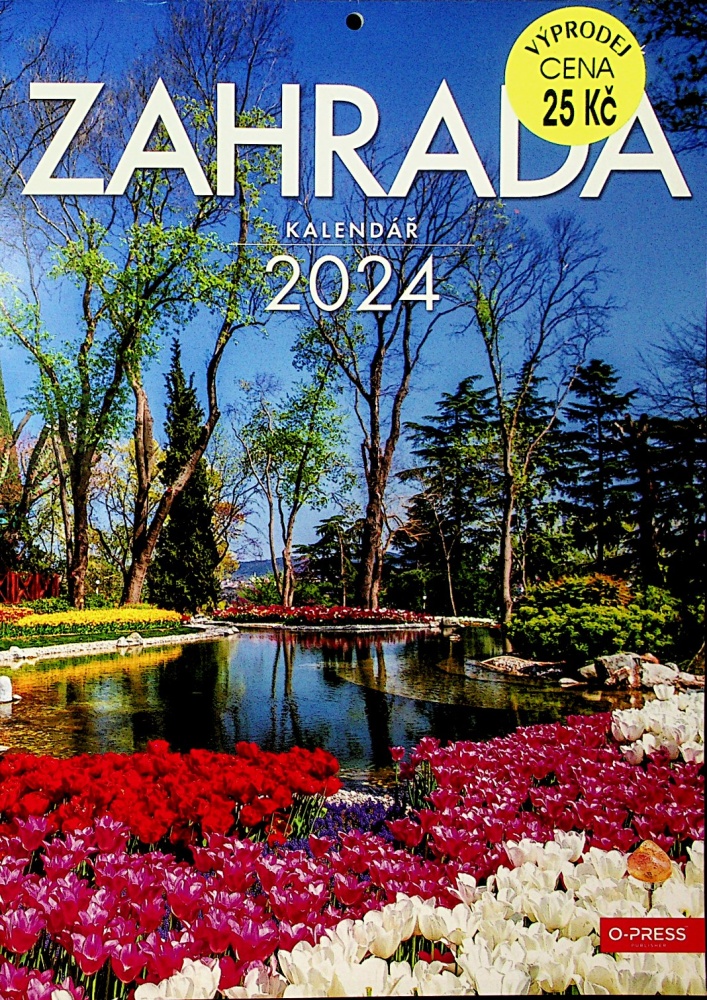 Kalendář zahrada A4 (2024-)