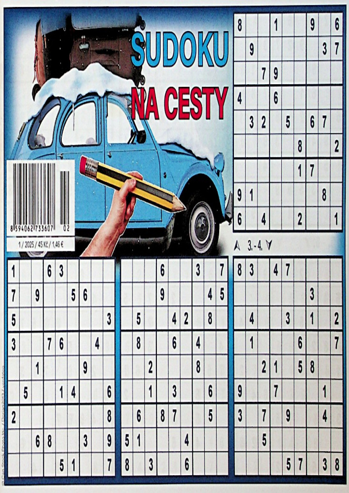 SUDOKU NA CESTY SUDOKU NA CESTY