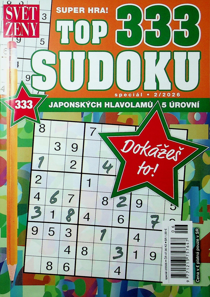 SŽ Top 333 sudoku