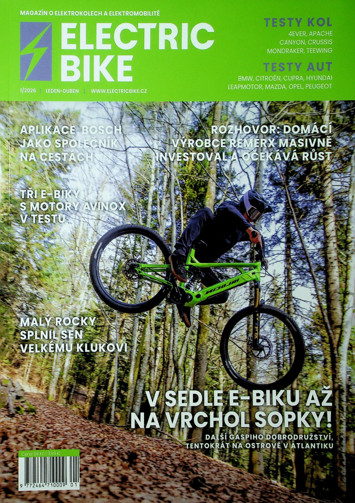 Electric bike action