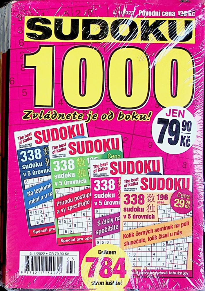 1000 Sudoku (1-22)