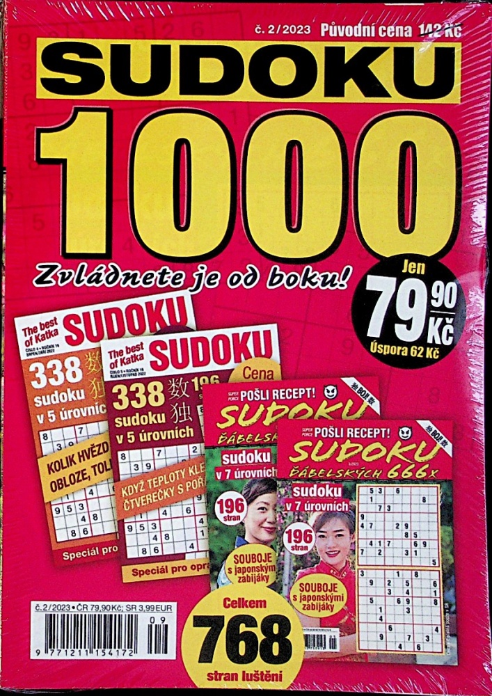 1000 Sudoku (2-23)