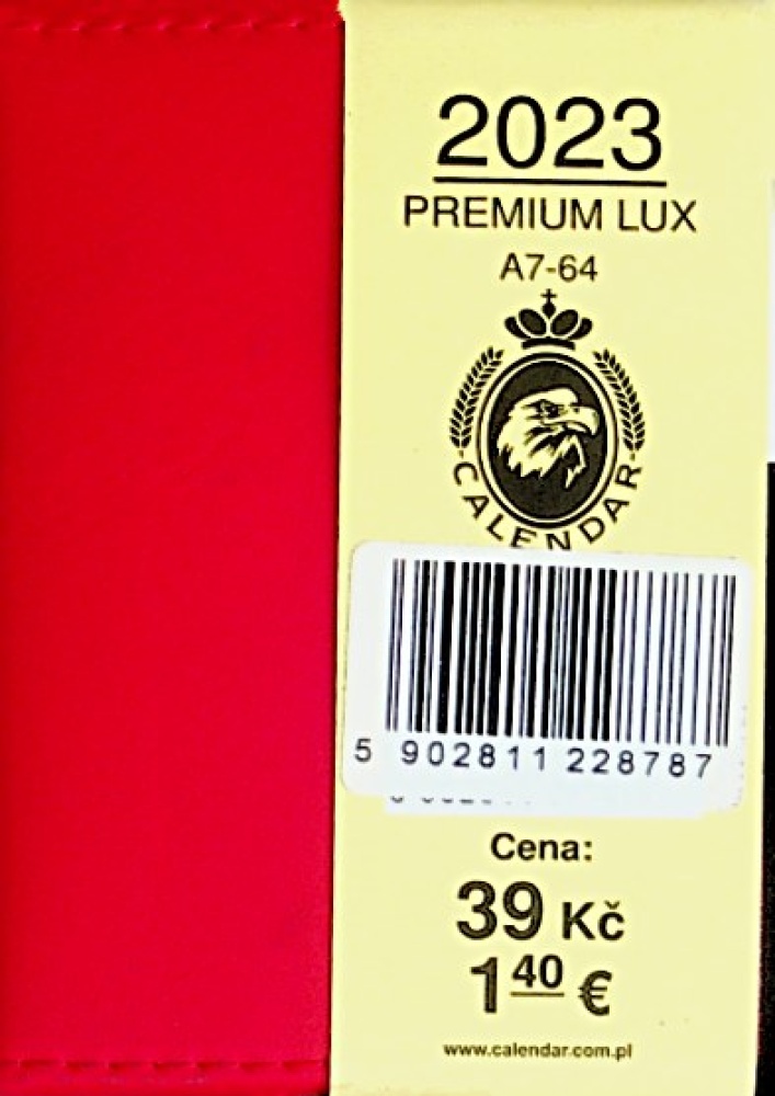Diář Premium Lux A7